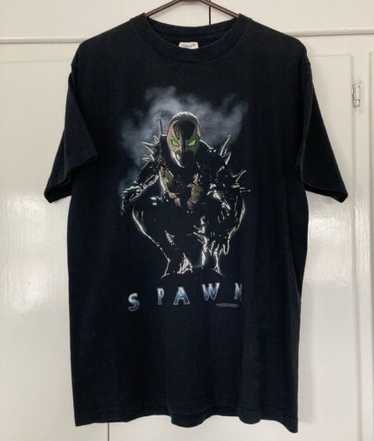 映画 SPAWN スポーン ムービー Tシャツ 1997 Vintage Spawn Movie Merch T-Shirt 1997 Over Print Full Print