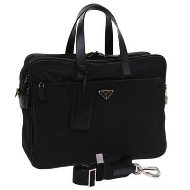 Prada PRADA Business Bag Nylon 2way Black Auth ki… - image 1
