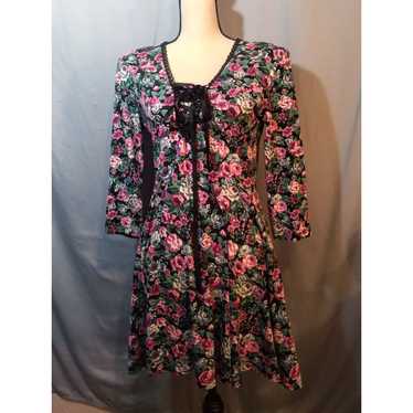 Zanoni Vintage Floral Fit and Flare Dress