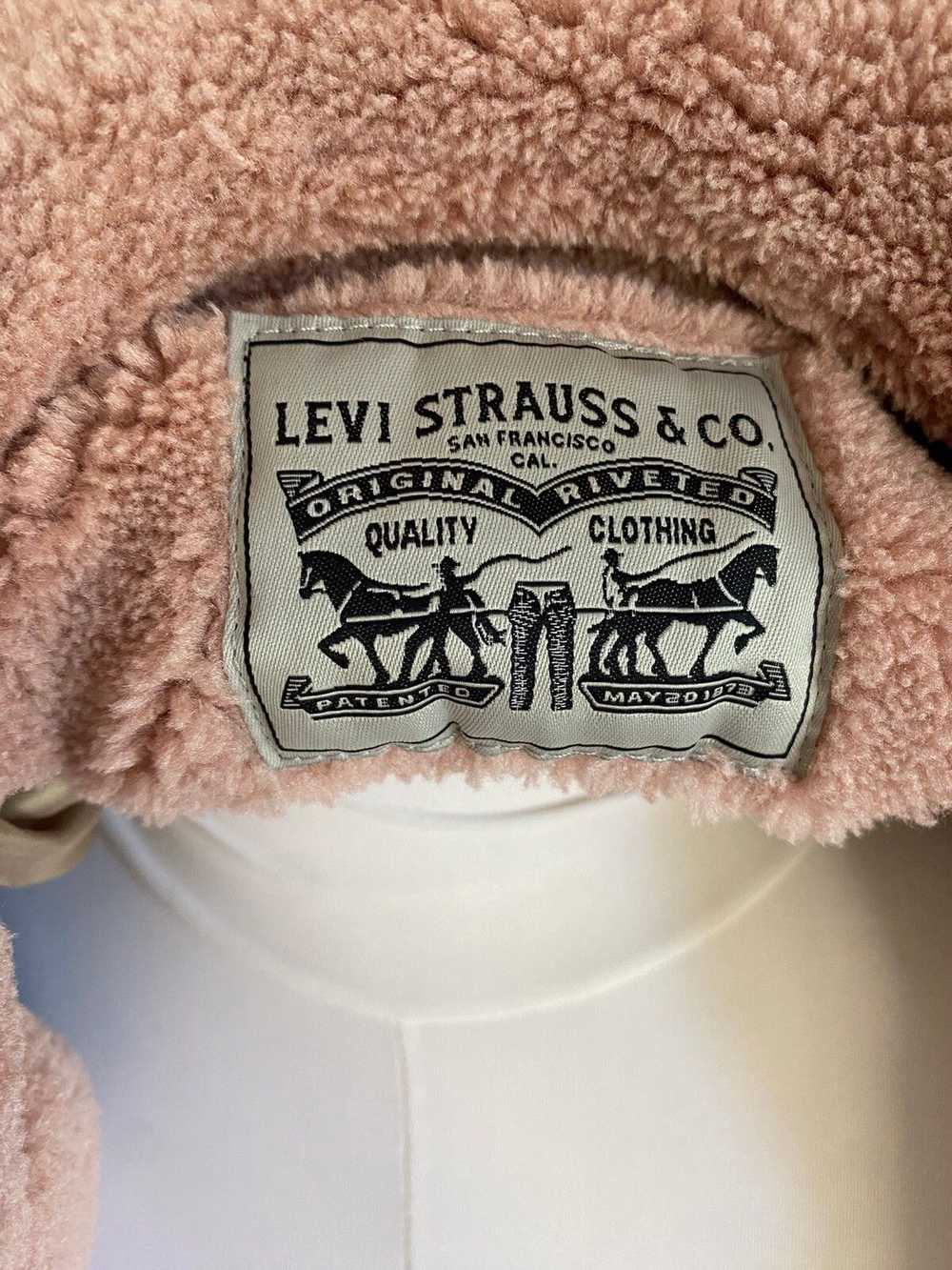 Levi's Levi’s Hellraiser Shearling Biker Jacket - image 4