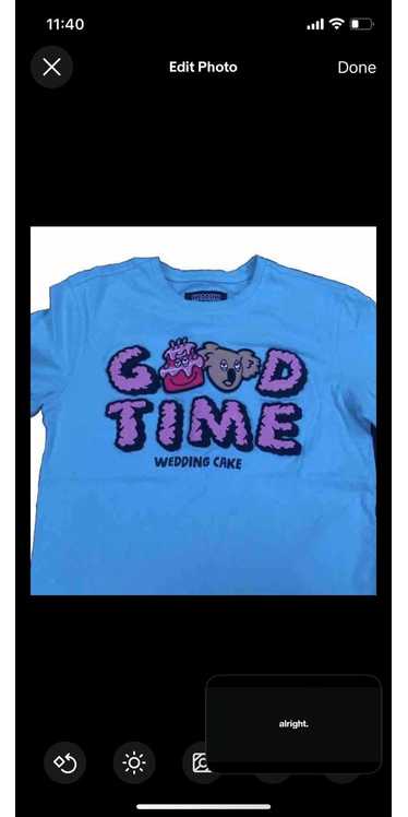 Other Wedding cake blue shirt - image 1