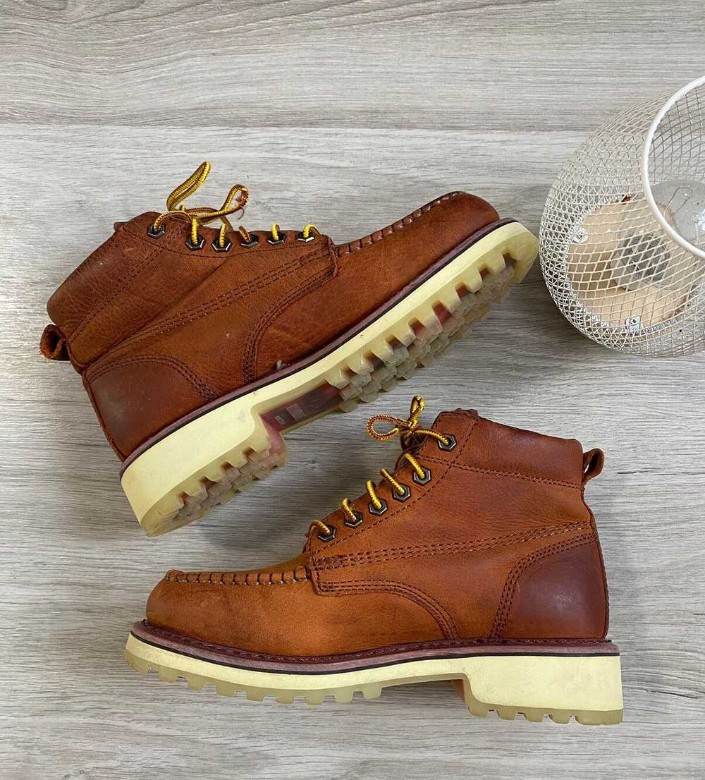 Wolverine Wolverine Moc Toe Leather Boots - image 3