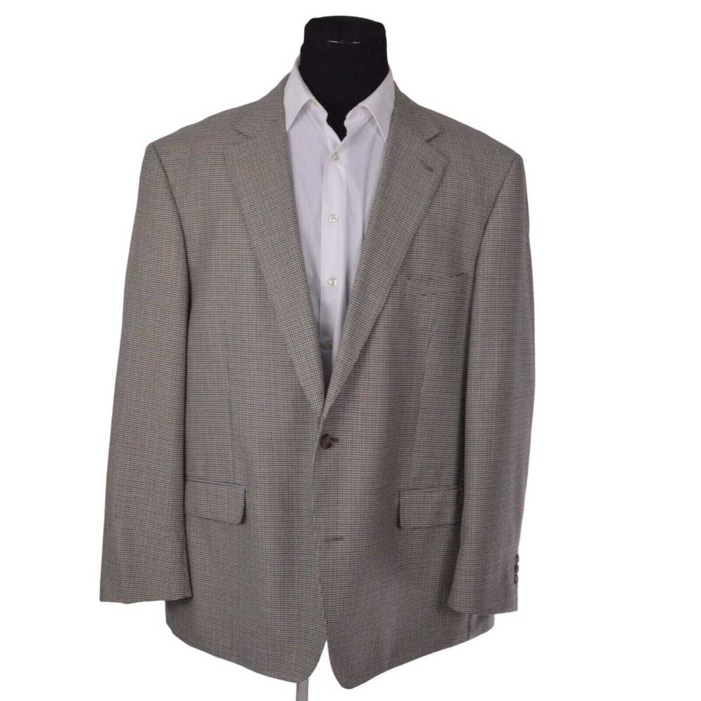 Other Oak Hill Mens Blazer Jacket 2XL Brown Beige… - image 1