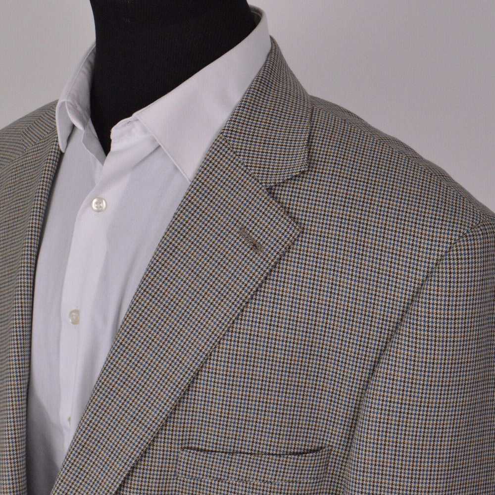 Other Oak Hill Mens Blazer Jacket 2XL Brown Beige… - image 3