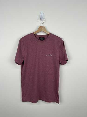 A.P.C. × Streetwear A.P.C. Chest Text Logo Tee - image 1