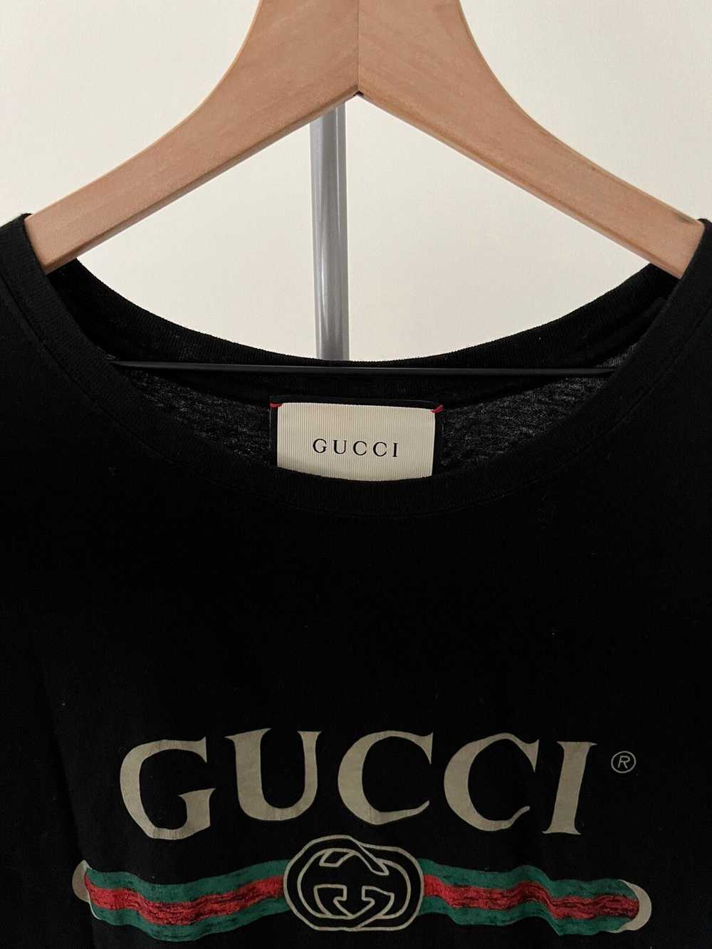 Gucci Gucci Fake Logo Tshirt - image 3