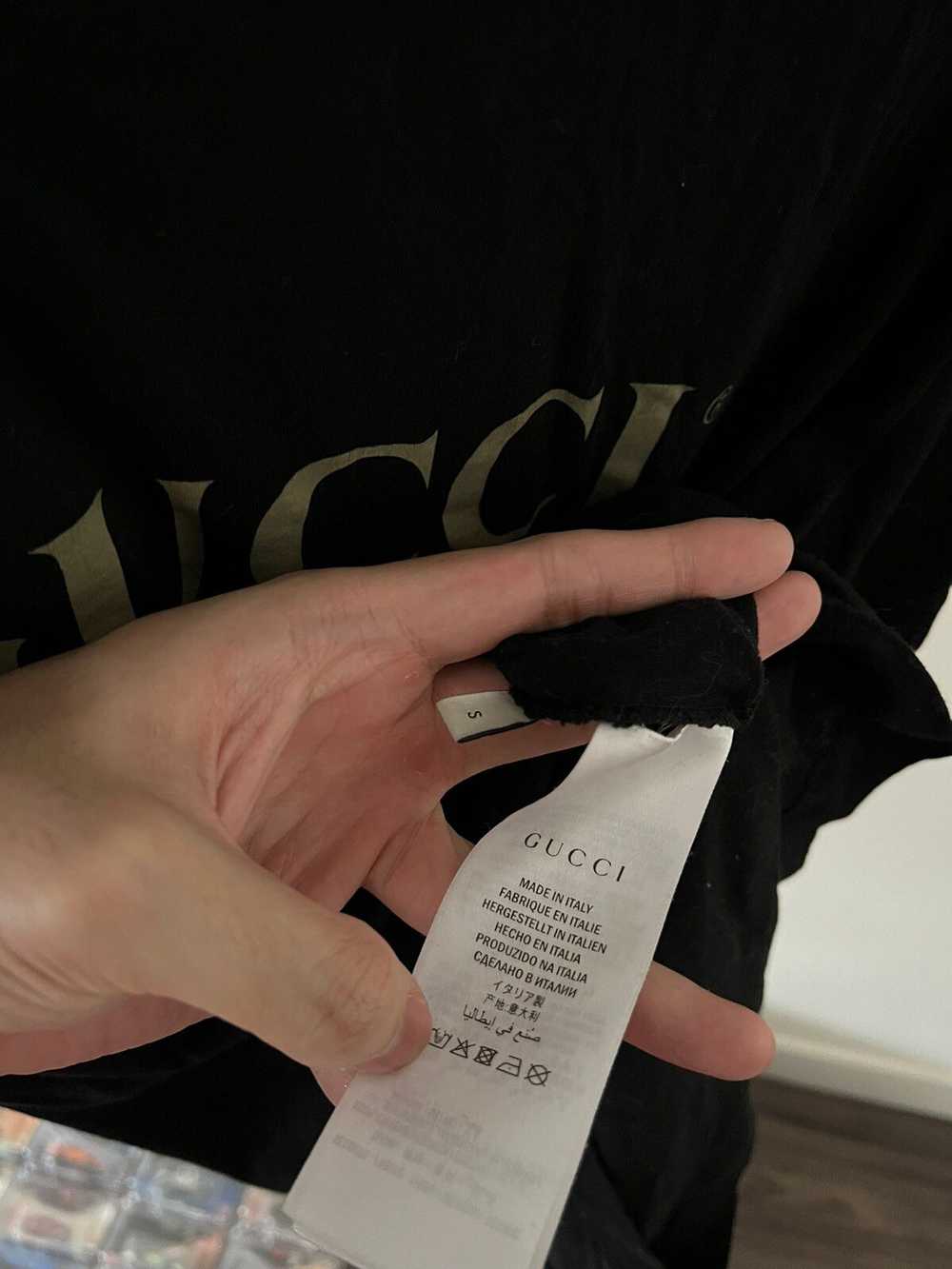 Gucci Gucci Fake Logo Tshirt - image 4