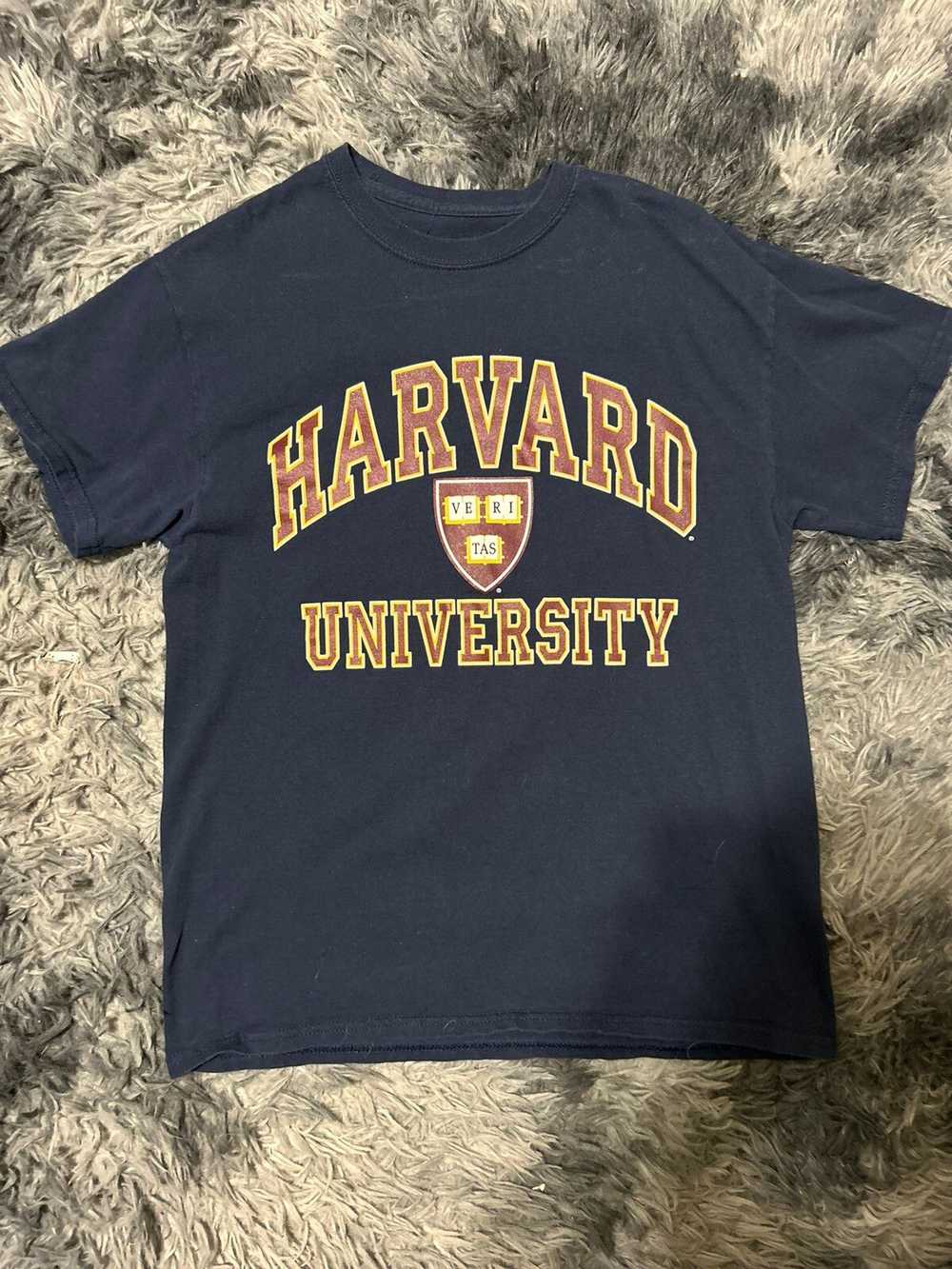 American College × Harvard × Vintage Blue Harvard… - image 1