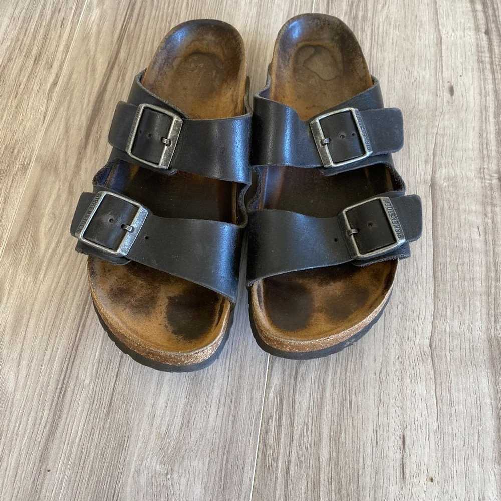 Birkenstock Birkenstock Arizona Black Oiled Leath… - image 4