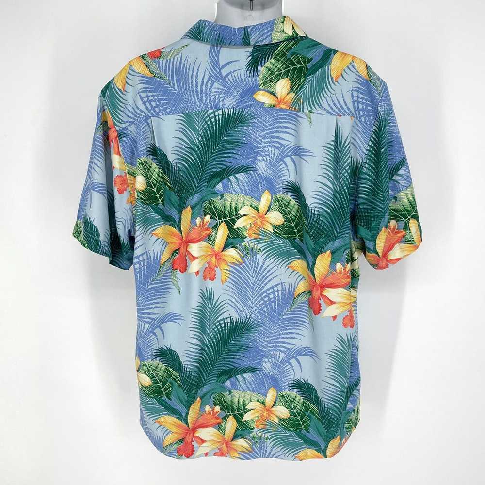 Tommy Bahama Tommy Bahama Silk Blend Shirt Sz L B… - image 3