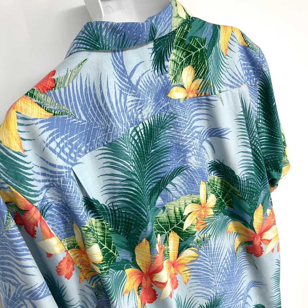 Tommy Bahama Tommy Bahama Silk Blend Shirt Sz L B… - image 4
