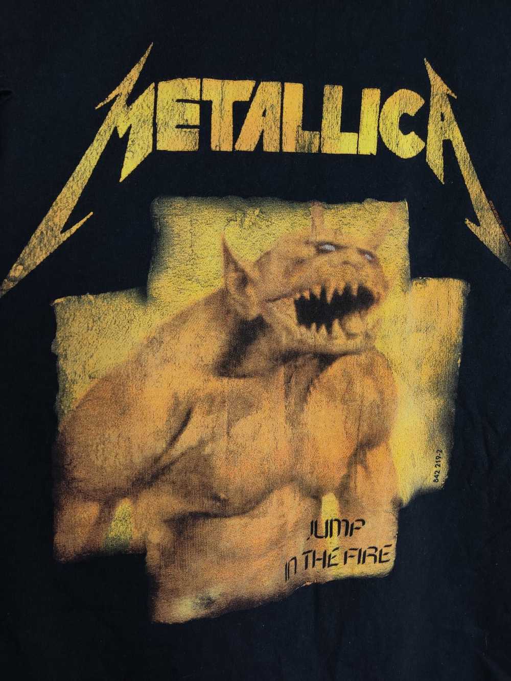 Band Tees × Metallica × Vintage Reprint 1984 Meta… - image 2