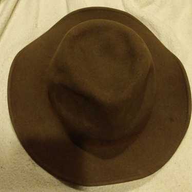 ORVIS Wool Fedora Hat Sz M Packable The Original Lite Felt Water Repellent  green 