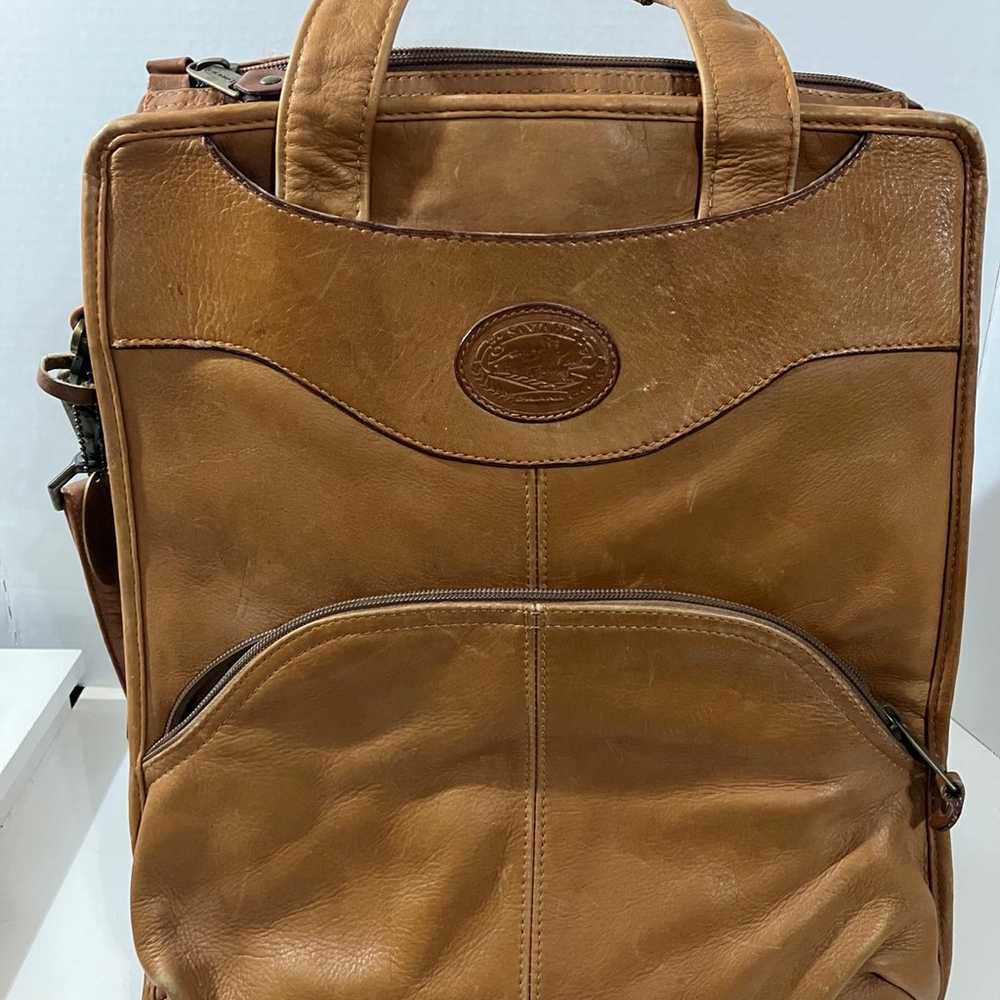 Dilana Santa Fe Leather Backpack/Shoulder Strap M… - image 1