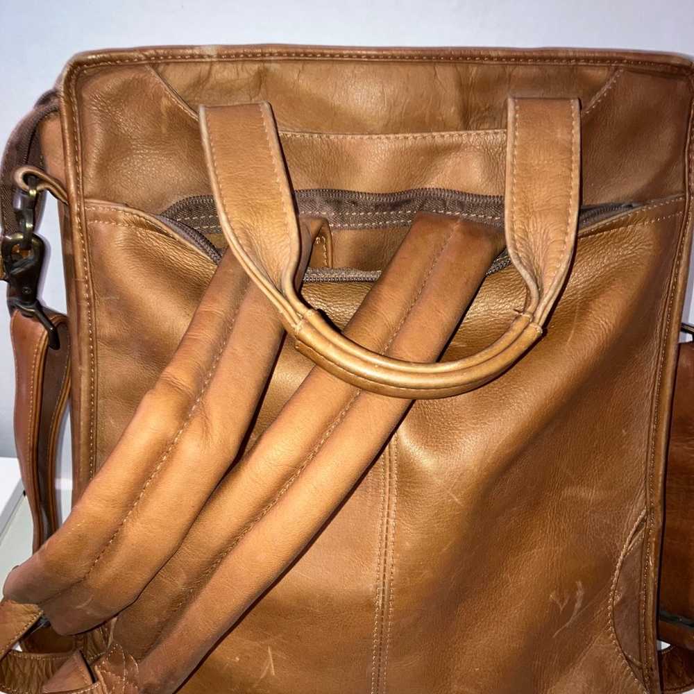 Dilana Santa Fe Leather Backpack/Shoulder Strap M… - image 6