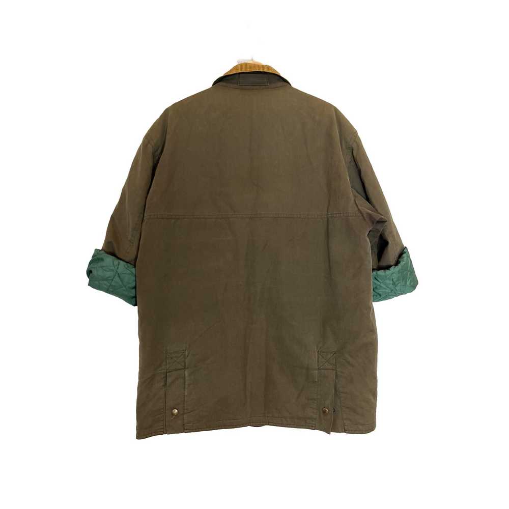 Burberry Vintage Burberry parka in military green… - image 5