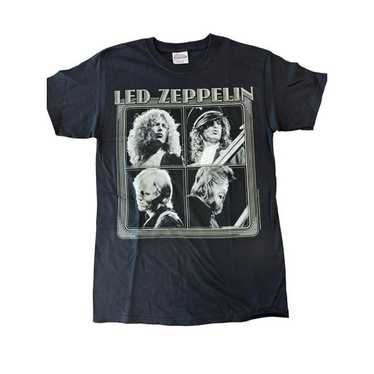 VTG Led Zeppelin 2006 Hanes Heavyweight Black NA … - image 1
