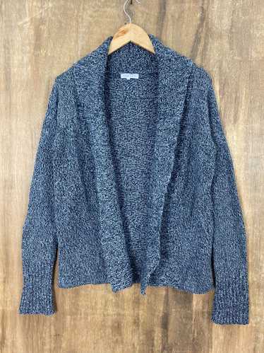Cardigan × Coloured Cable Knit Sweater × Homespun 