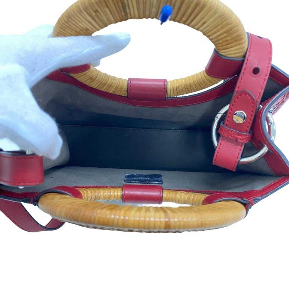 Fendi FENDI Runaway Shoulder Bag Handbag Red Wome… - image 7