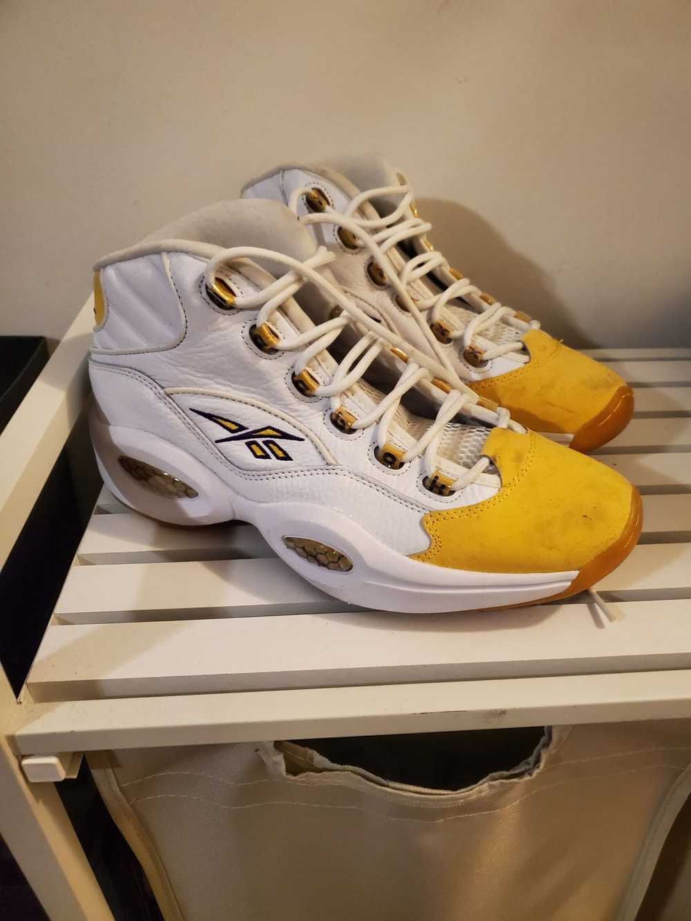 Reebok Question Mid Basketball Shoes - image 3