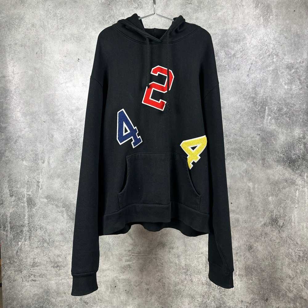 424 On Fairfax 424 Chenille Patch Logo Hoodie 2018 - image 1