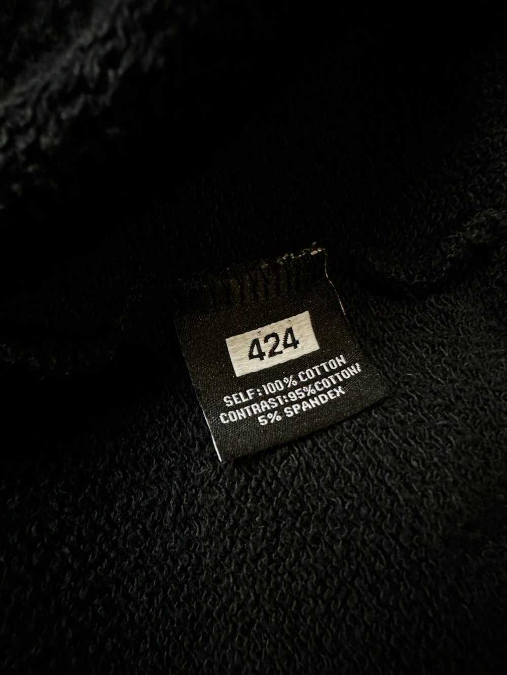424 On Fairfax 424 Chenille Patch Logo Hoodie 2018 - image 4