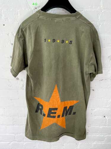 Band Tees × Vintage Vintage 1995 REM Star Monster… - image 1