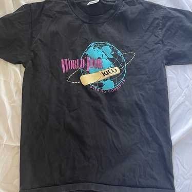 Vintage Single Stitch World Tour T Shirt - image 1