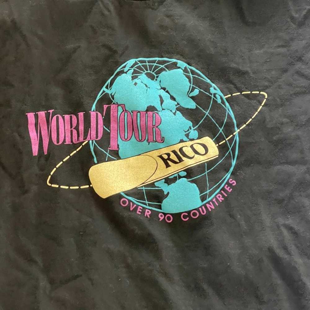 Vintage Single Stitch World Tour T Shirt - image 2