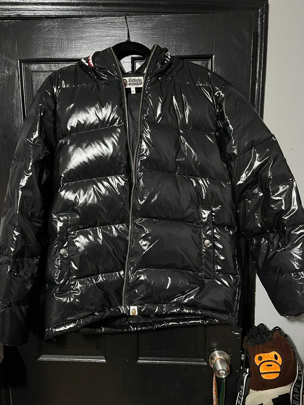 Bape Bape Glossy Shark Down Jacket - image 2