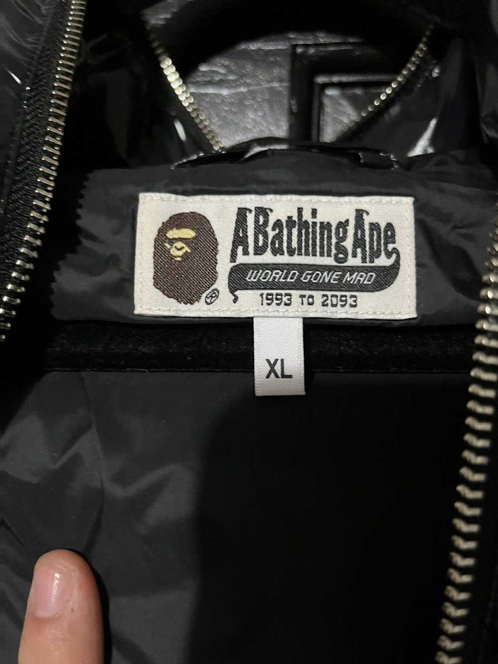 Bape Bape Glossy Shark Down Jacket - image 5