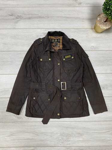 Barbour Barbour waxed international quilted jacke… - image 1
