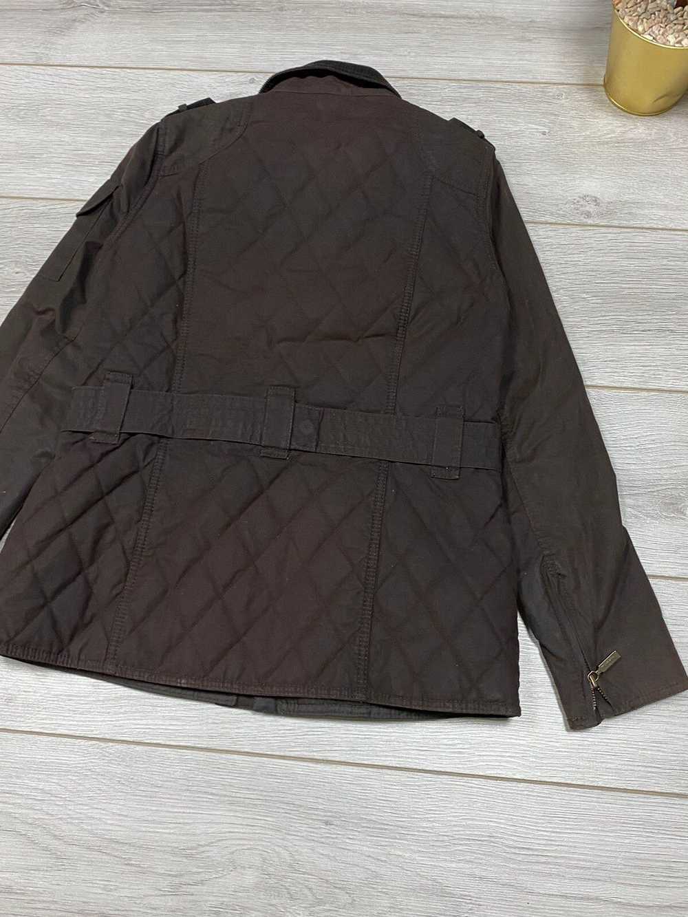 Barbour Barbour waxed international quilted jacke… - image 8