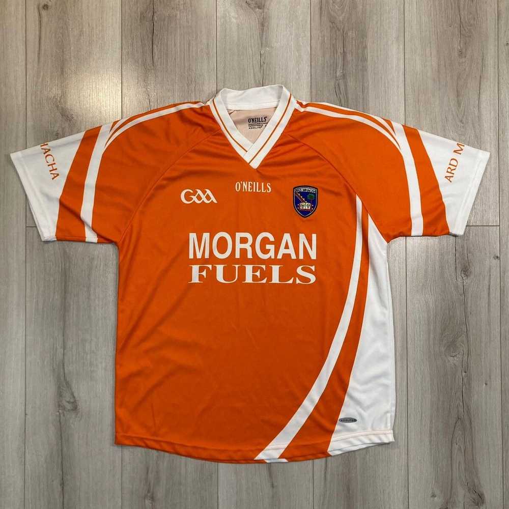 Oneills O’Neills Ard Mhacha Orange Jersey Polo Sh… - image 1