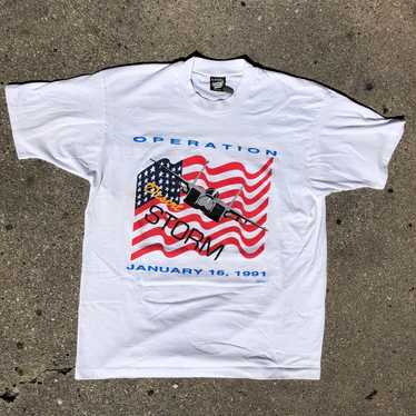 90s Vintage Operation Desert Storm Shirt - image 1