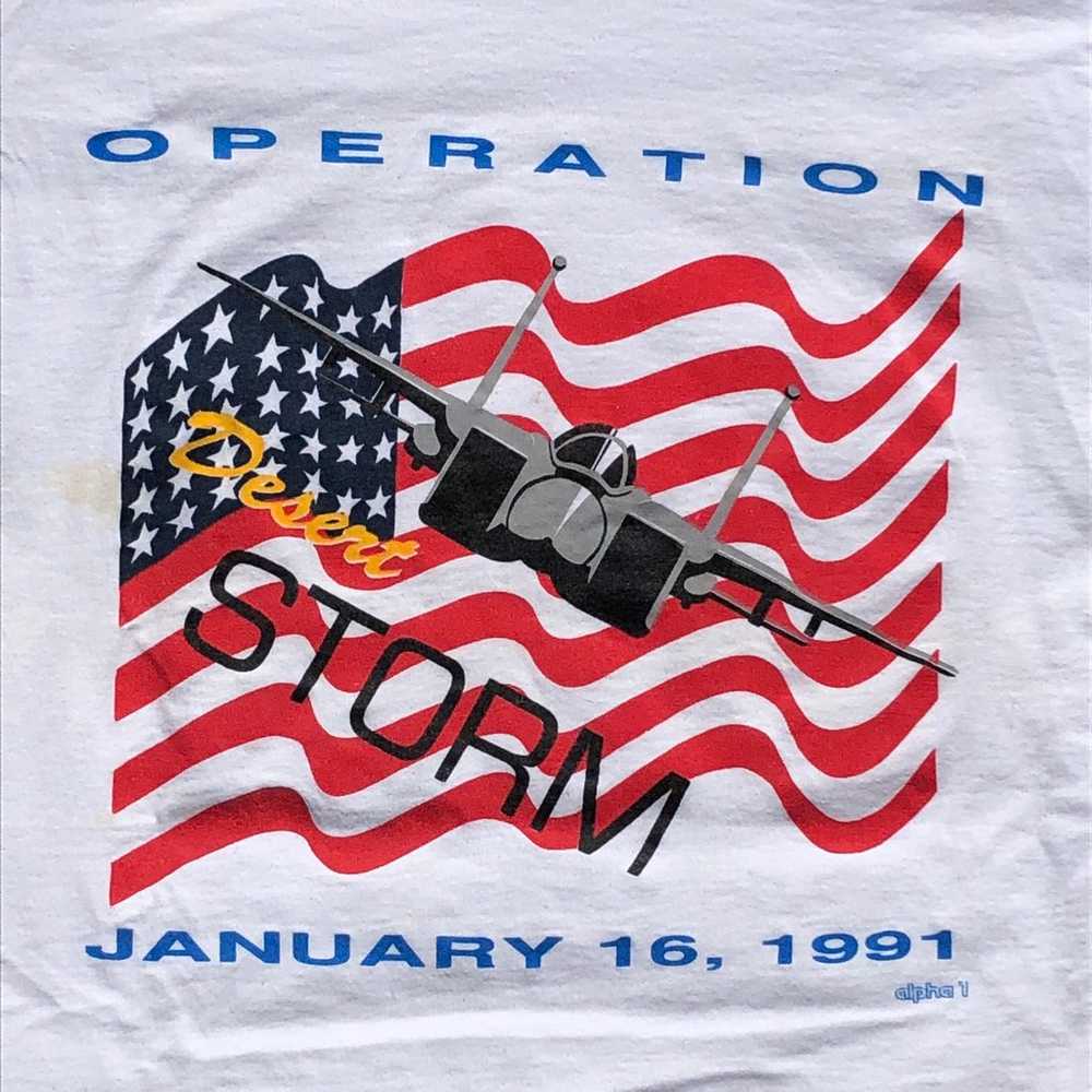 90s Vintage Operation Desert Storm Shirt - image 2