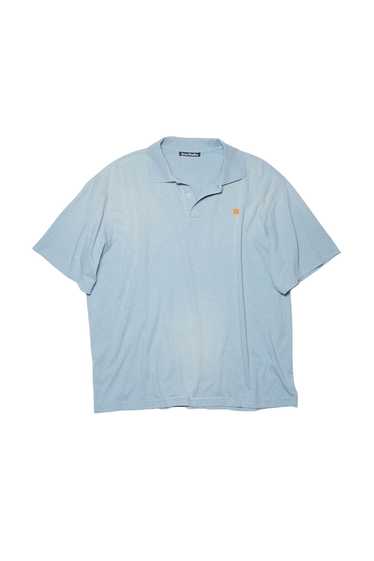 Acne Studios Acne studios oversized washed polo bl