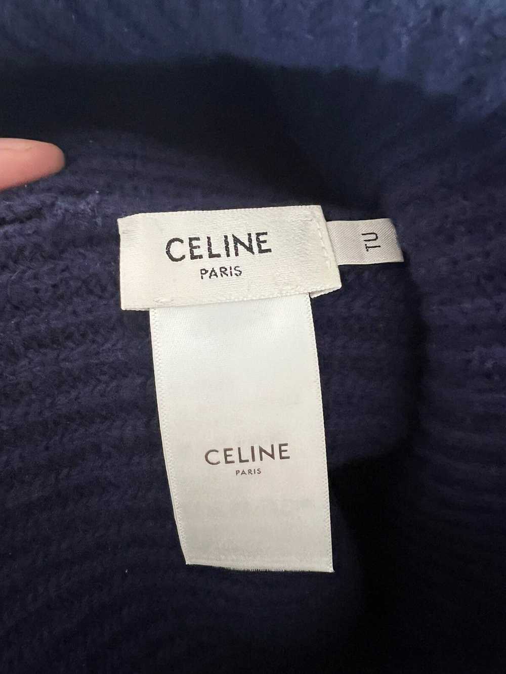 Celine Wool logo beanie - image 3