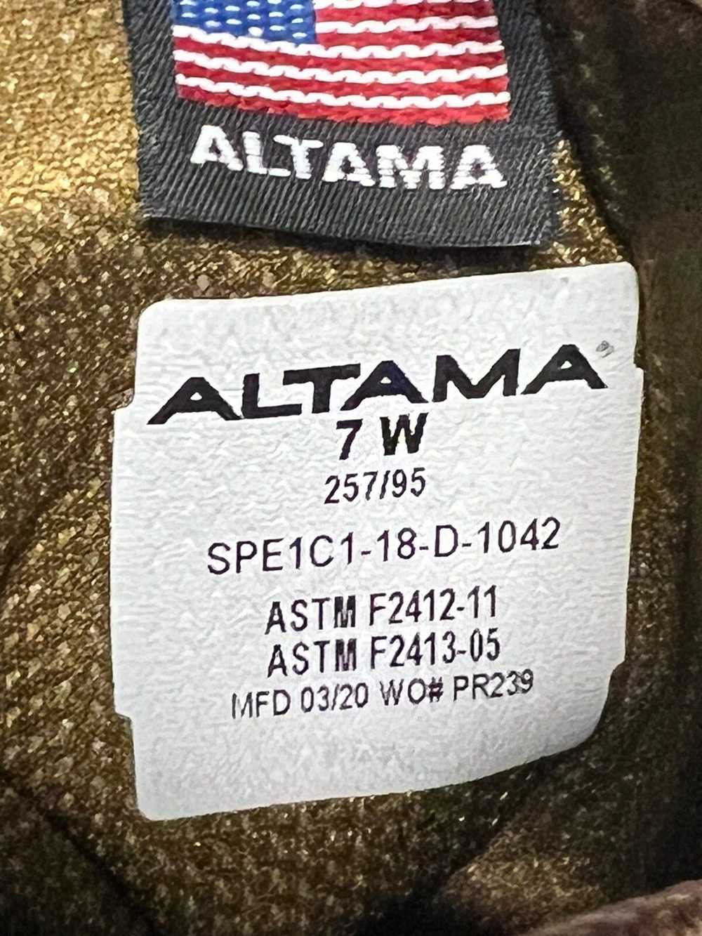 Altama Altama Gore-tex Combat Boots Size 7w SPE1C… - image 11