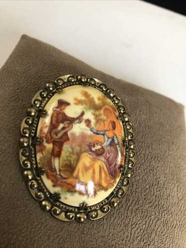 Fragonard courting couple - Gem