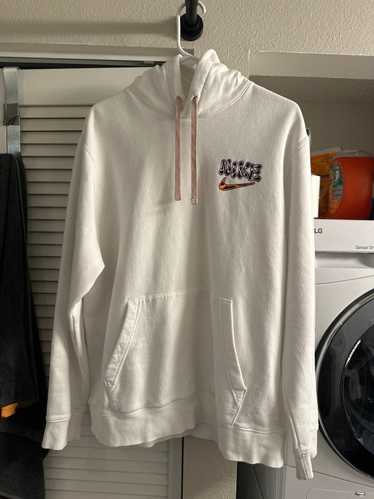 Nike × Streetwear Nike Basics White Hoodie