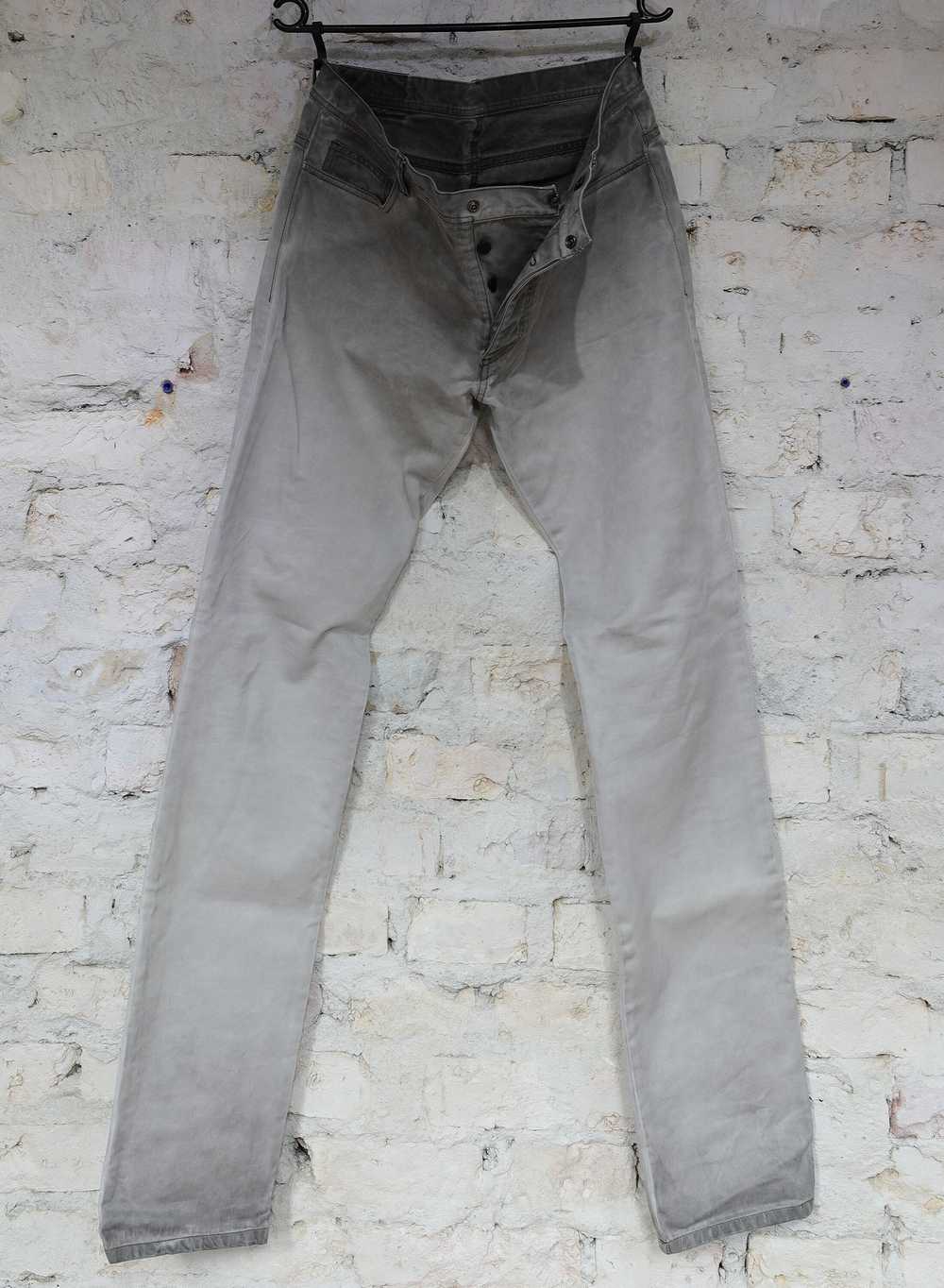 Nicolas Andreas Taralis NAT gradient grey denim t… - image 1