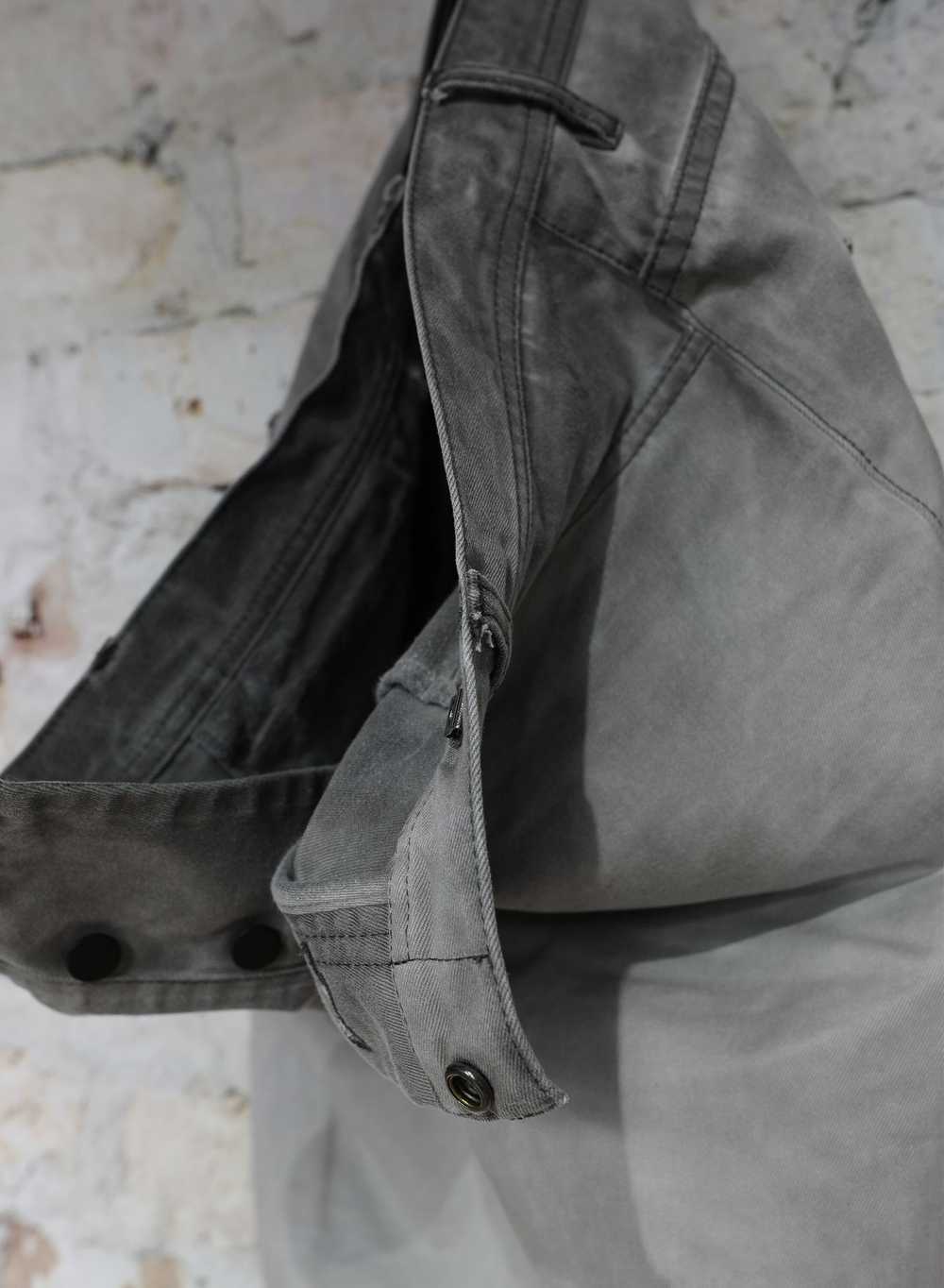 Nicolas Andreas Taralis NAT gradient grey denim t… - image 4