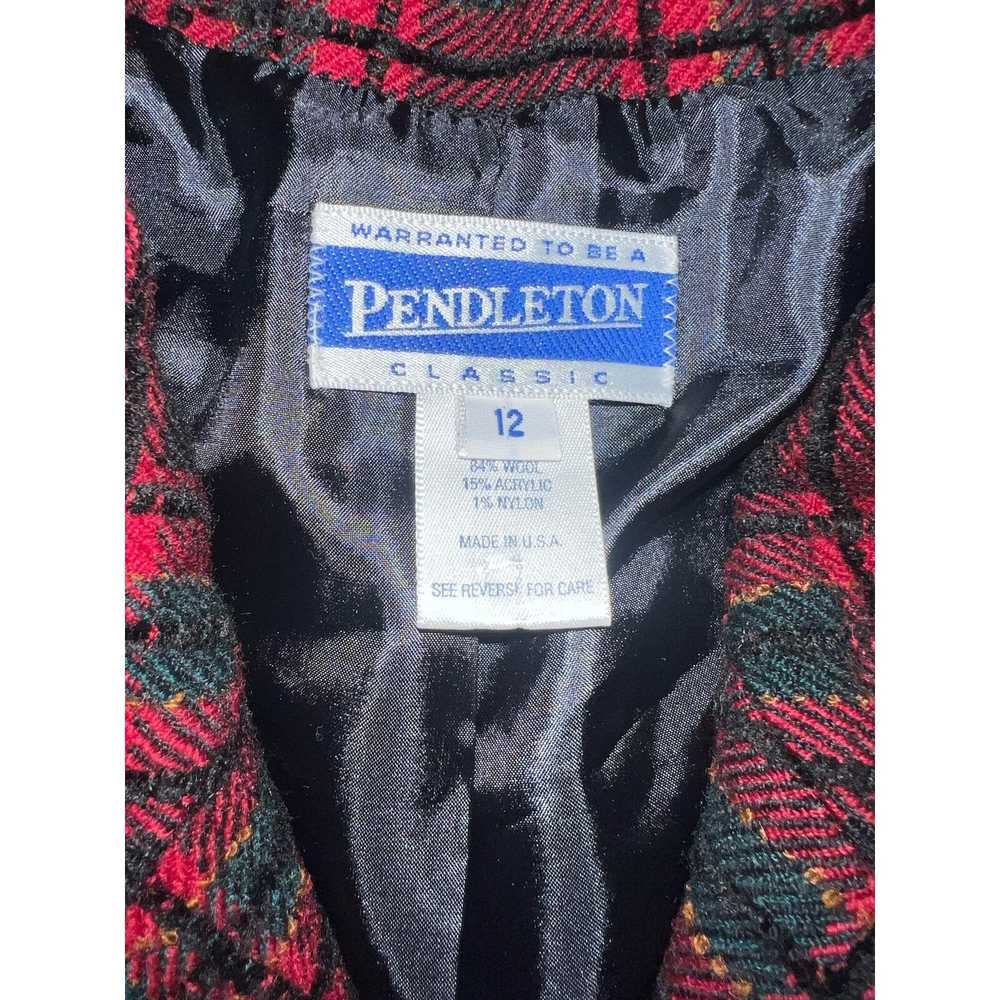 Pendleton Vintage Women’s Pendleton Suit Coat Bla… - image 3