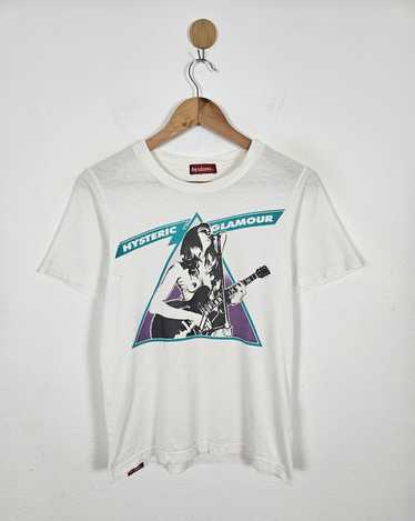 トップス HYSTERIC GLAMOUR guitar girl kint Hysteric Glamour zip up Parka Hys guitar Girl Size S Gray