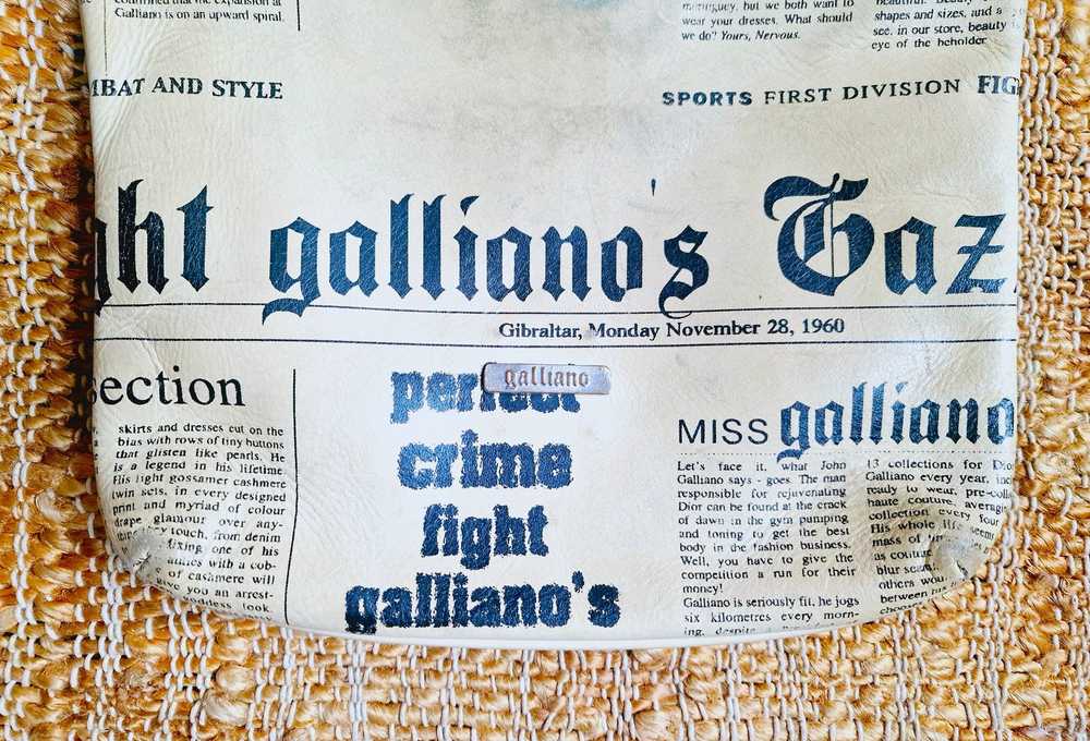 John Galliano John Galliano Gazette Newspaper Sho… - image 6