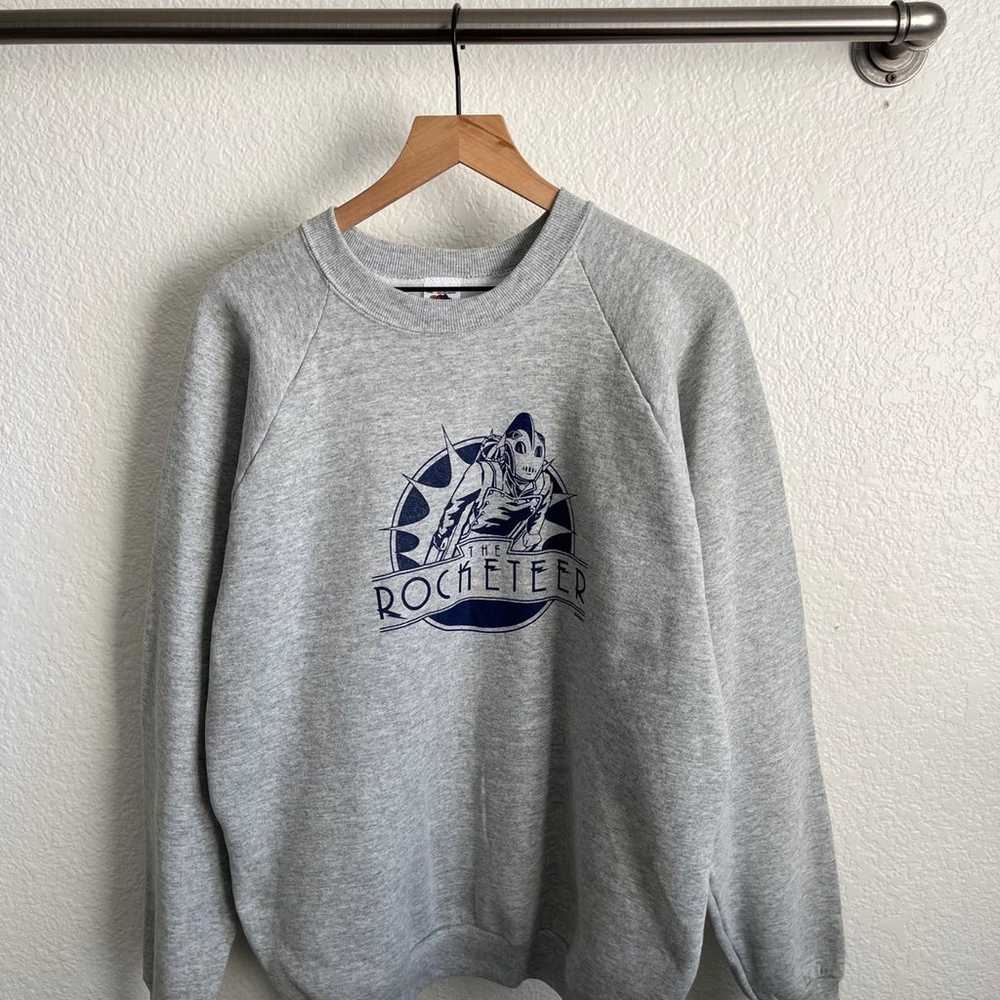 Vintage Disney The Rocketeer Crewneck Adult Size … - image 1