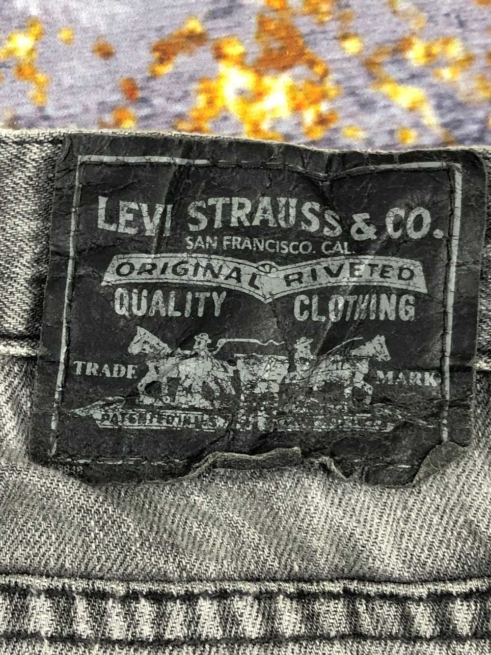 Levi's × Vintage Vintage 90s Levis 511 Distressed… - image 6