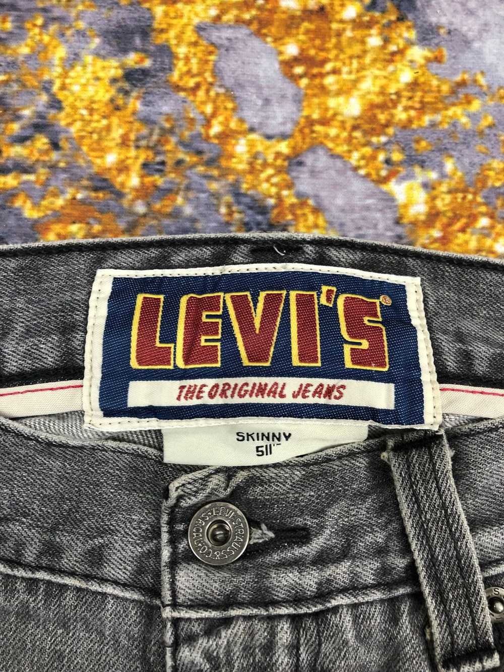Levi's × Vintage Vintage 90s Levis 511 Distressed… - image 9