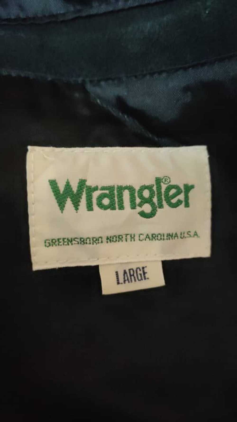 Leather Jacket × Vintage × Wrangler Vintage Wrang… - image 7
